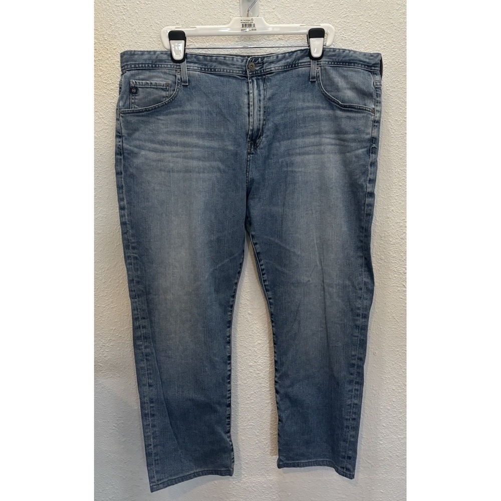 AG Adriano Goldschmied Jeans The Everett Mens 44x32 Light Blue Premium Classic